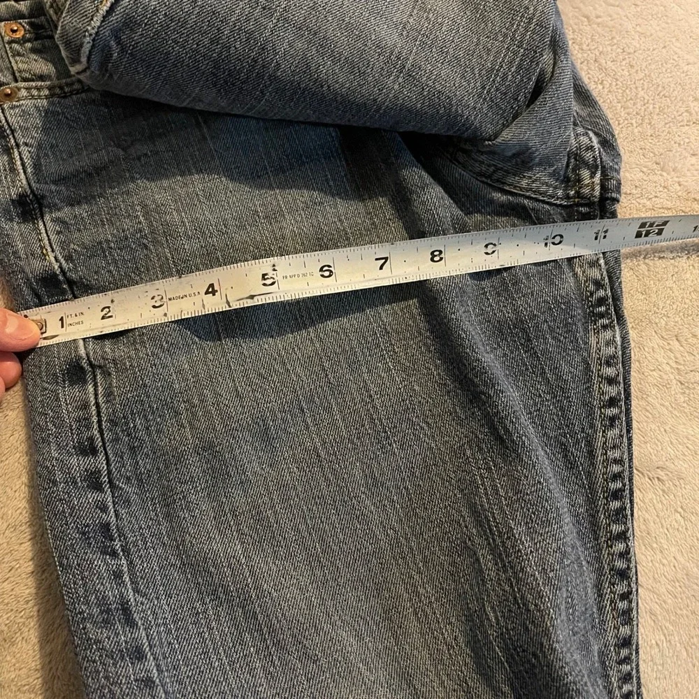 Signature by Levi Strauss & Co Mens Slim Straight Blue Denim Jeans‎ Size 32x28